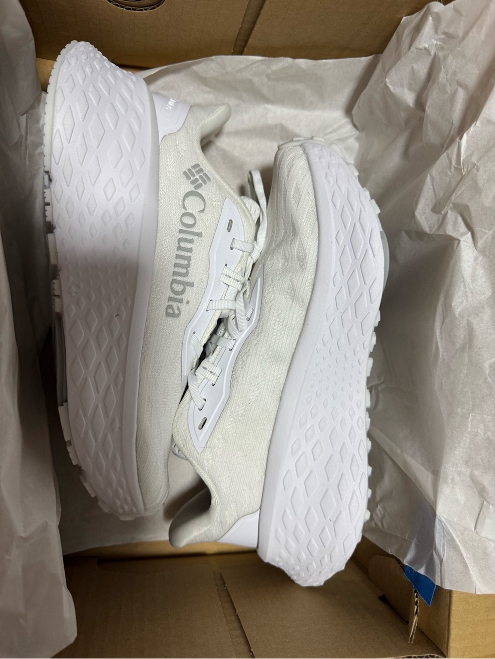 Columbia Women's Konos Elevate Sneakers in White Steam